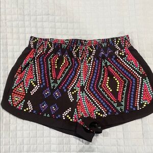 Colorful Geometric Women's Shorts